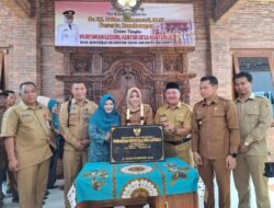 Bupati Mojokerto Resmikan Aula Desa Klinterejo