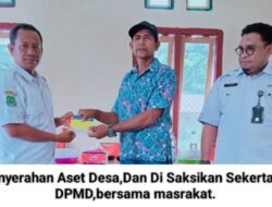 Kunjungan Dinas Pemberdayaan Masyarakat Desa (DPMD) di Desa Waya