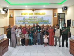 Momentum Hari Juang TNI AD, Kodim 0815/Mojokerto Gelar Bakti Sosial
