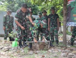Jelang Peringatan Hari Juang TNI-AD, Aksi Bersih Kodim 0815/Mojokerto Sasar Pangkalan Militer