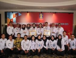 Refleksi Akhir Tahun 2023, Kanwil Kemenkumham Lampung Raih Dua Penghargaan WBK