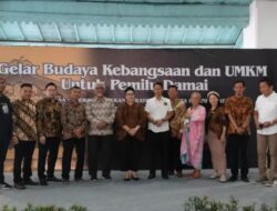 UMKM Sidoarjo Jawa Timur Hadir Dalam Gelar Budaya Kebangsaan Untuk Pemilu Damai