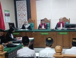 Tiga Terdakwa Terkait  Pasal 114, Asal Sidoarjo Dituntut Hukuman Mati