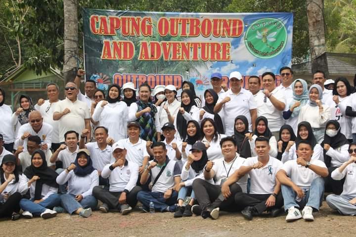 Refleksi Akhir Tahun 2023, Kanwil Kemenkumham Lampung Gelar Evaluasi Capaian Kinerja & Outbond