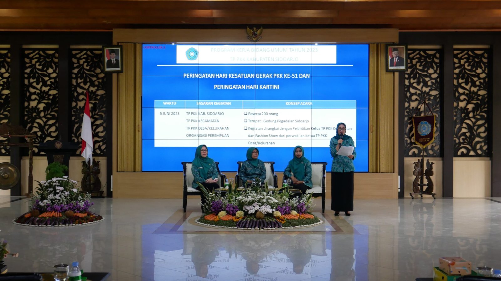 TP. PKK Kabupaten Sidoarjo Gelar Rapat Pleno