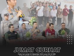 Lebih Dekat Kepada Masyarakat, Kapolresta Mojokerto Gelar Jumat Curhat
