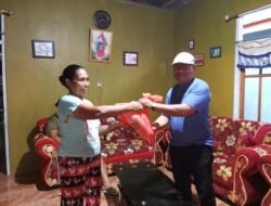 Jelang Nataru Keluarga Besar HHBM Halmahera Selatan Salurkan Bantuan