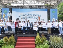 Awarding Sido Resik 2023, Desa Kedungcangkring Juara I Raih Hadiah 1 Unit Mobil Pickup dan Uang Rp.100 Juta
