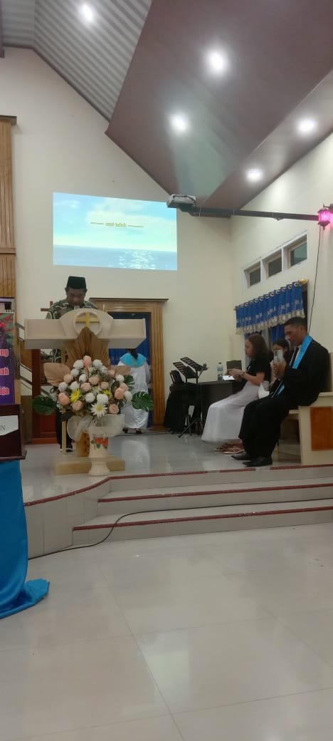 Kemenag Halmahera Selatan Menyapa Jemaat Gereja El Roi Desa Tomori Kecamatan Bacan