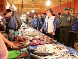 Kepala Dinas Ketahanan Pangan Sidak Langsung Pasar Tradisional