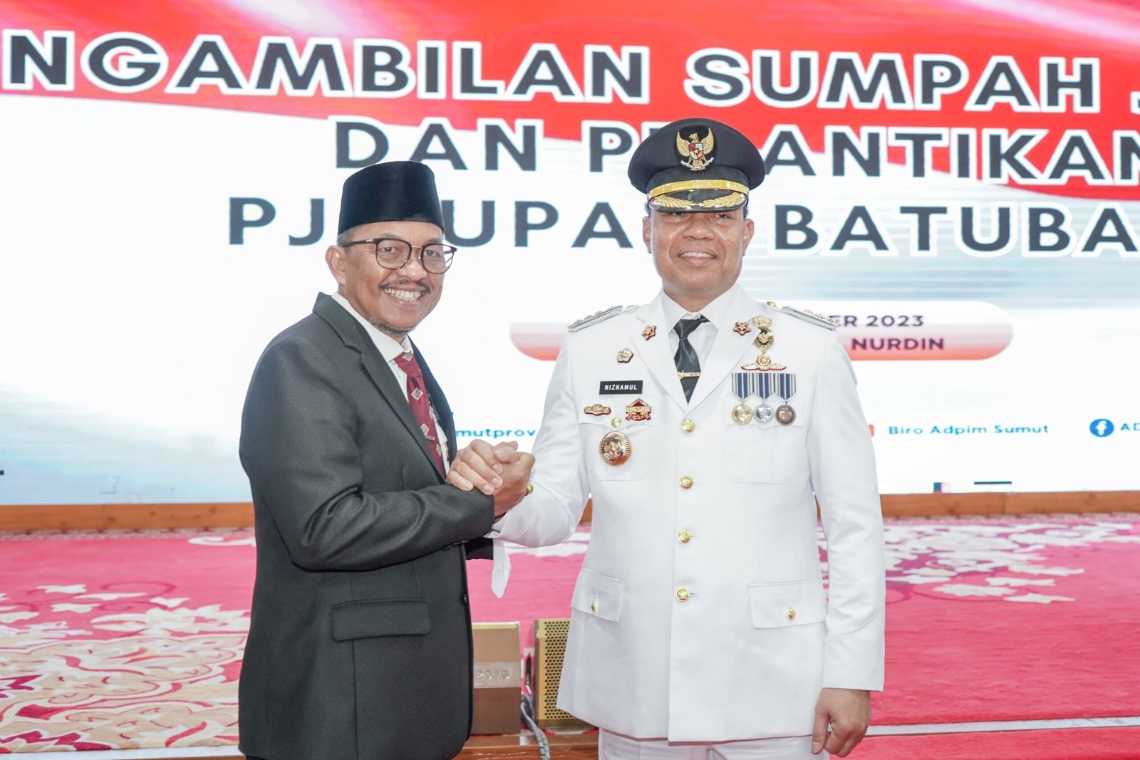 Lantik Pj Bupati Batubara Pj Gubernur Sumut Sampaikan Delapan Arahan Presiden RI