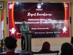 Jumlah TPS di Sidoarjo 5.566, Bupati Gus Muhdlor Instruksikan Camat Jaga Distribusi Logistik Pemilu 2024