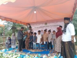 Caleg DPRK Dapil I Aftahurriza (Dekda) Santuni Anak yatim Di Dayah Istiqamatuddin