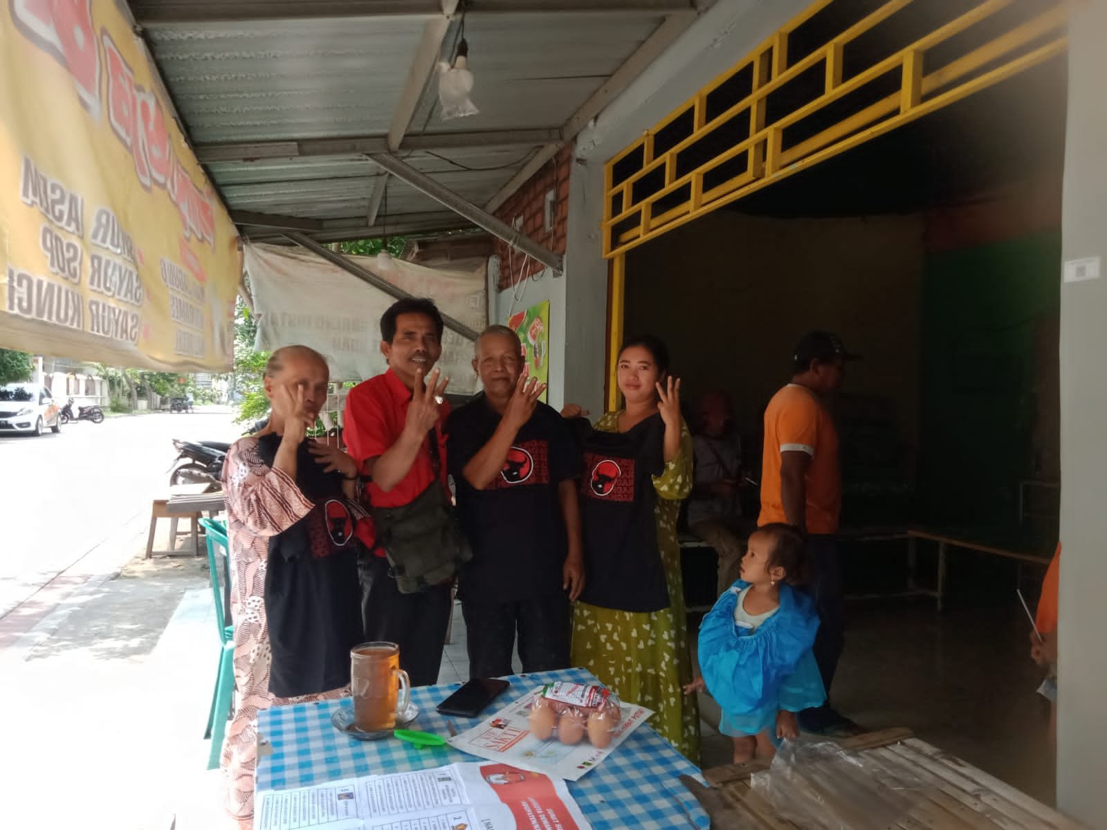 Dwidjo Kretarto, Caleg PDIP DPRD Kabupaten Mojokerto Dapil III Turun ke Lapangan