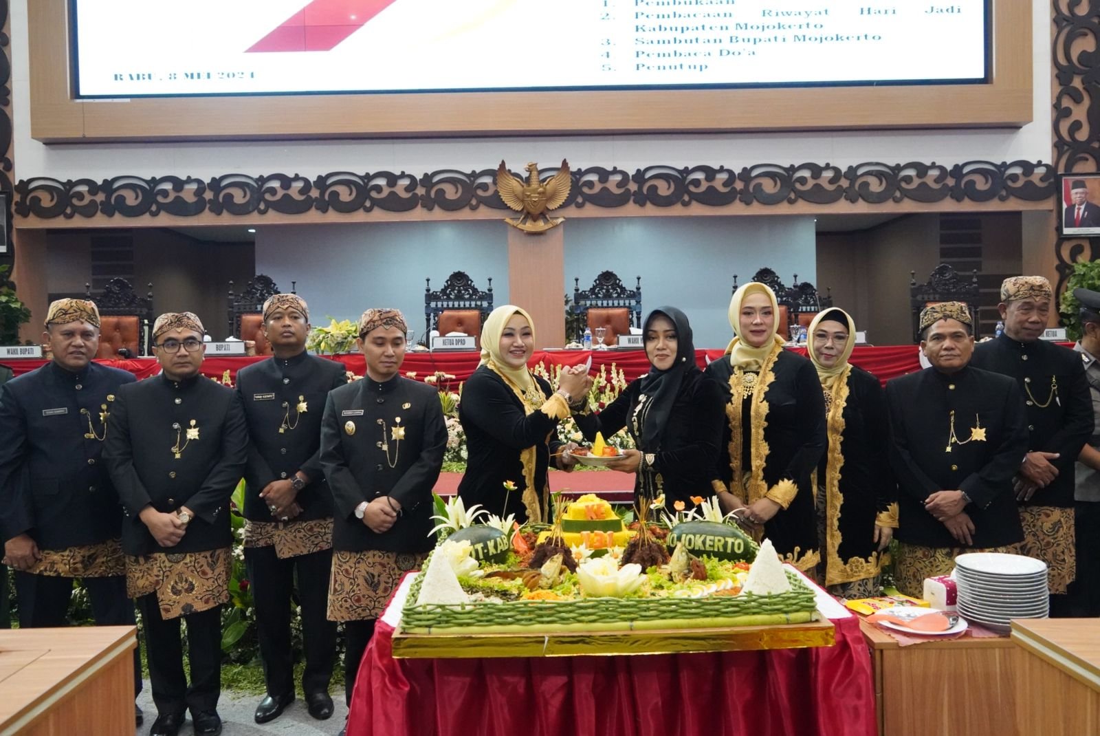 DPRD Kabupaten Mojokerto Gelar Rapat Paripurna Peringatan Hari Jadi Ke-731 Kabupaten Mojokerto