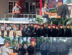 Semangat Awal Tahun Baru 2024, Kalapas Irhamuddin Pimpin Apel Pagi Perdana Lapas Idi