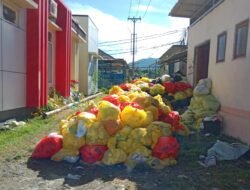 Ratusan Ton Sampah Dan Limbah Medis Numpuk Di RSUD Labuha Meresahkan Warga