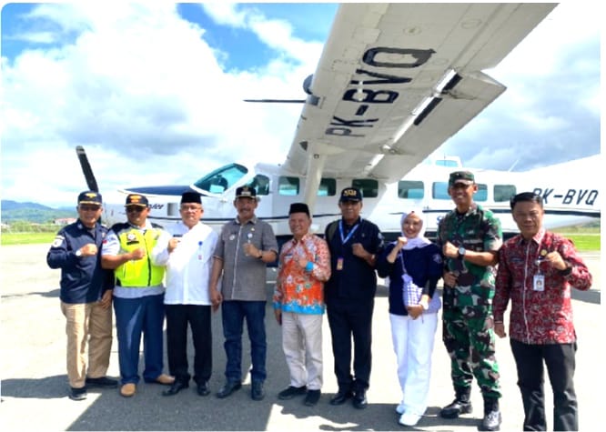 Launching Pembukaan Rute Kerinci Jambi, Perdana Penerbangan Susi Air Berjalan Sukses