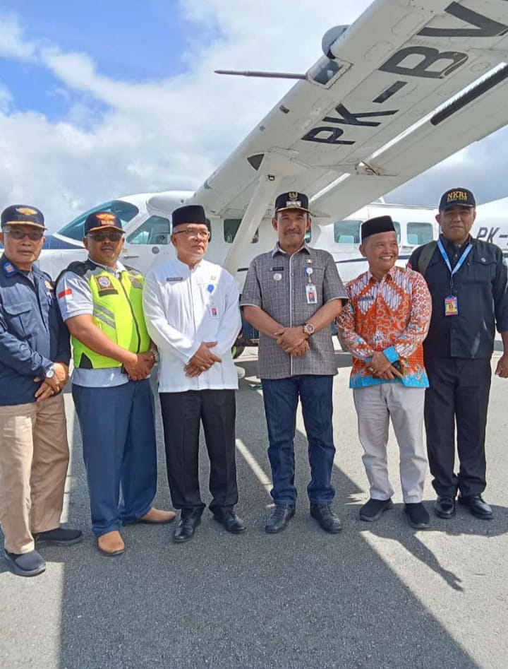 Launching Pembukaan Rute Kerinci Jambi, Perdana Penerbangan Susi Air Berjalan Sukses