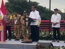 Presiden Jokowi Resmikan Penggantian Jembatan Callender Hamilton Cisadane A dan B