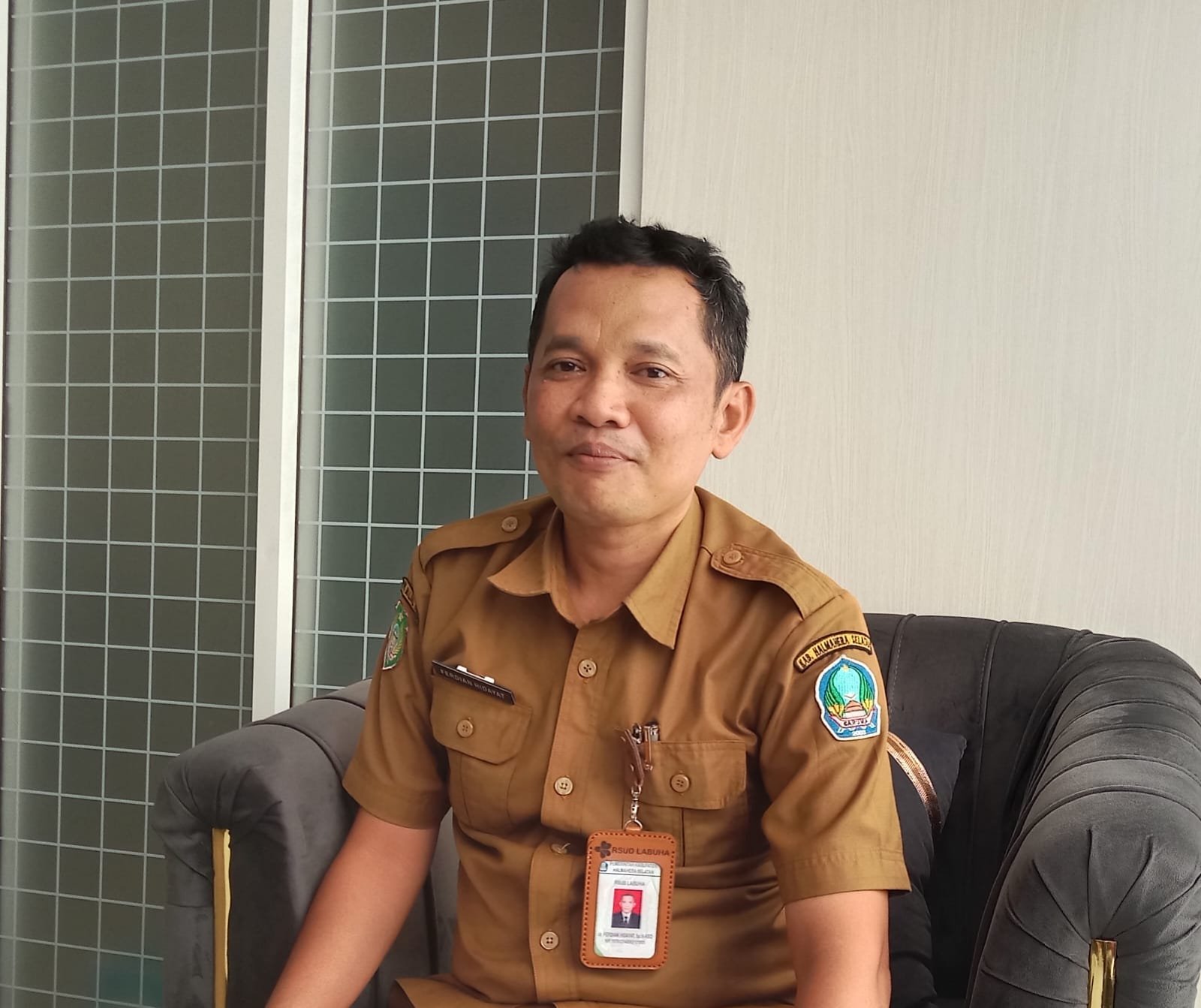 Ferdian Hidayat: Hari Ini Sampah Di RSUD Labuha Di Kirim Ke Ternate