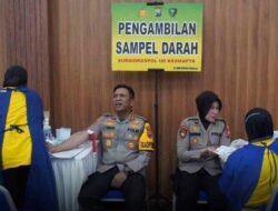 Cek Kesehatan Anggota Polresta Sidoarjo, Optimalisasi Siap Amankan Pemilu 2024