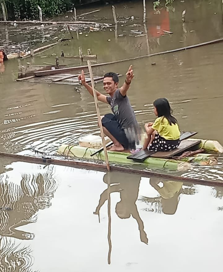 Belum Ada Tindakan Serius Dari pemerintah Kecamatan,Tehadap Warga Terdapak Banjir