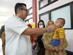 Ajak Sukseskan Sub PIN Polio, Ali Kuncoro: Untuk Masa Depan Generasi Kota Mojokerto Lebih Sehat dan Kuat