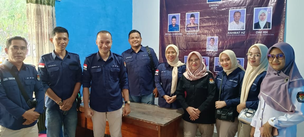 Proses Pengadmistrasian Mandiri KPPS Tanggamus Sudah Capai 56%
