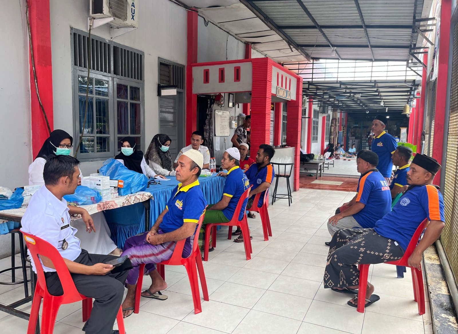 Kerjasama Dengan Puskesmas Idi Rayeuk, Lapas Idi Laksanakan Layanan Pemeriksaan Kesehatan Bagi Warga Binaan