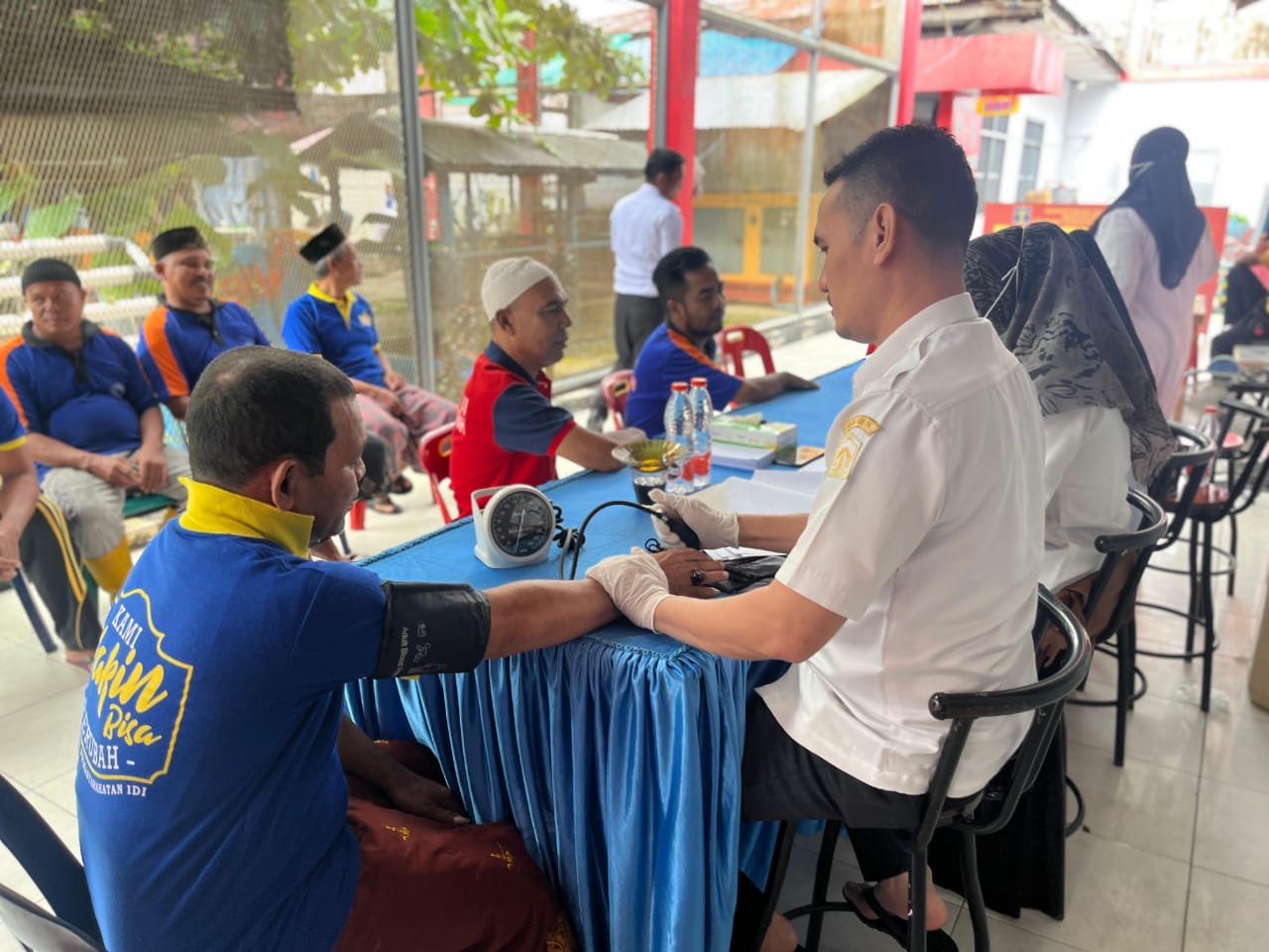 Kerjasama Dengan Puskesmas Idi Rayeuk, Lapas Idi Laksanakan Layanan Pemeriksaan Kesehatan Bagi Warga Binaan