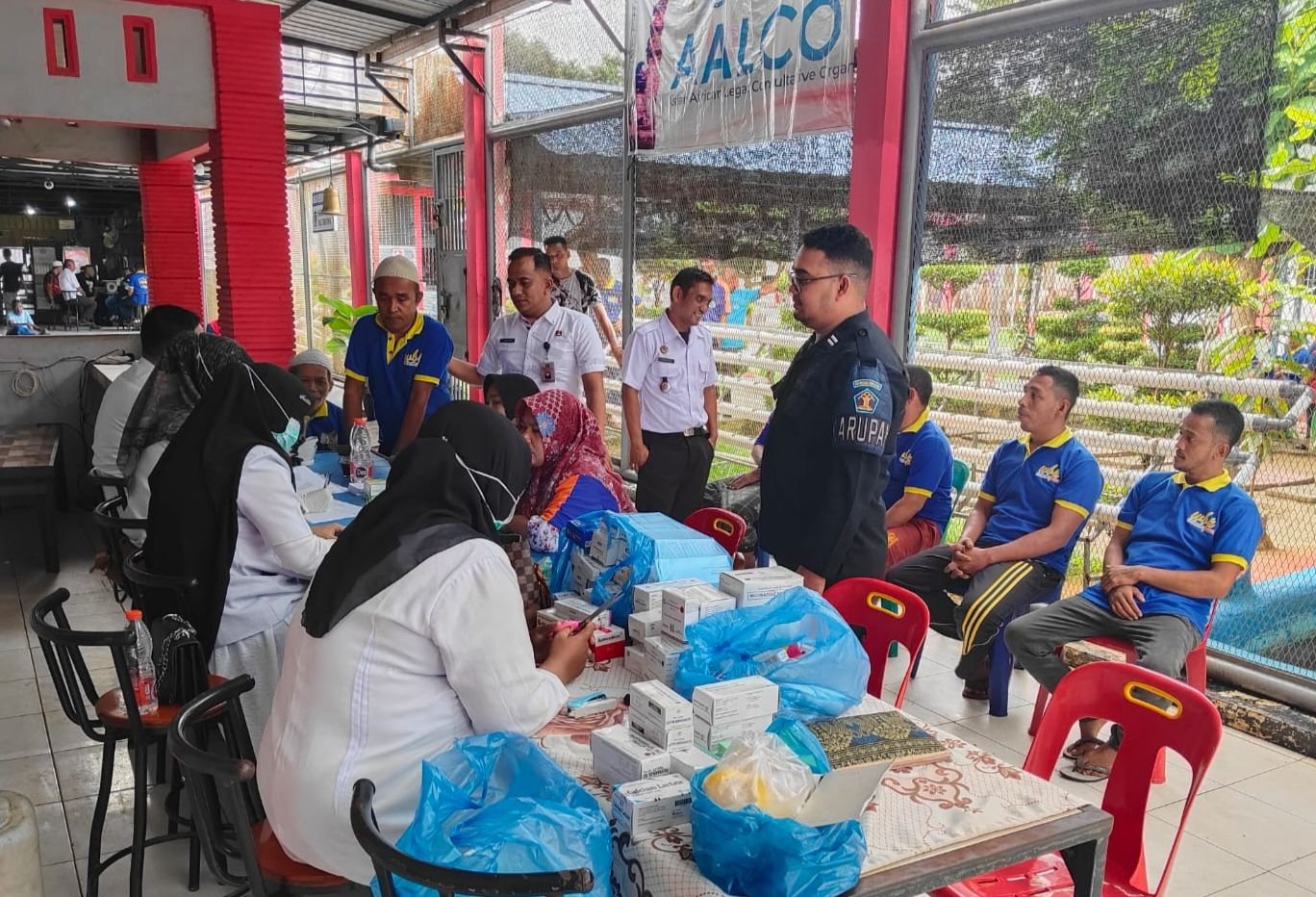 Kerjasama Dengan Puskesmas Idi Rayeuk, Lapas Idi Laksanakan Layanan Pemeriksaan Kesehatan Bagi Warga Binaan