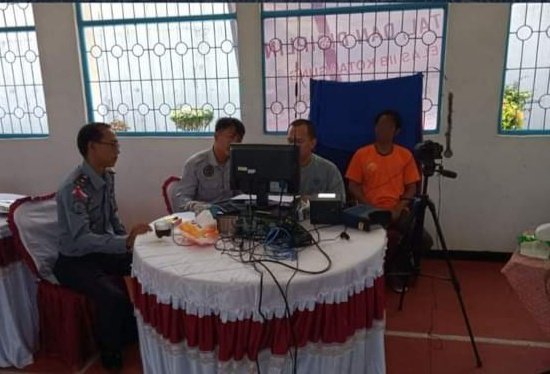 PEMILU 2024 Semakin Dekat,  Lapas KotaAgung Bersama DISDUK CAPIL Tanggamus Gelar Perekaman E-KTP Bagi Warga Binaan
