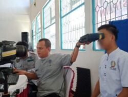 PEMILU 2024 Semakin Dekat,  Lapas KotaAgung Bersama DISDUK CAPIL Tanggamus Gelar Perekaman E-KTP Bagi Warga Binaan