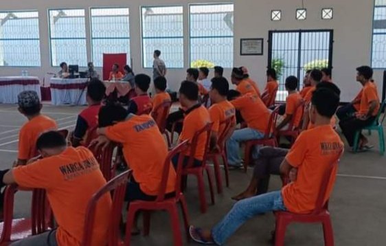 PEMILU 2024 Semakin Dekat,  Lapas KotaAgung Bersama DISDUK CAPIL Tanggamus Gelar Perekaman E-KTP Bagi Warga Binaan