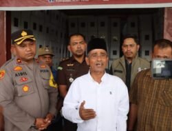 Dampingi Pj. Bupati, Wakapolres Aceh Timur Lakukan Pemantauan Pelipatan Surat Suara Pemilu 2024