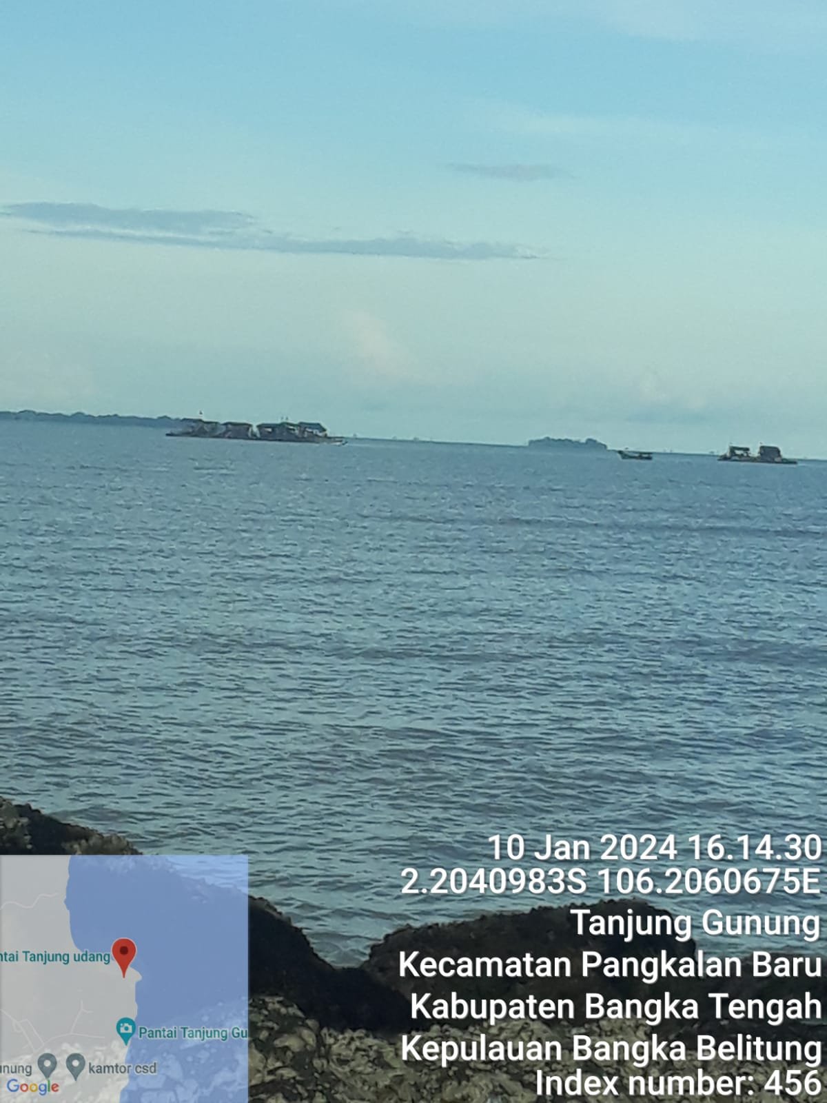 Perairan Laut Pantai Tanjung Gunung Dijarah Para Penambang Timah Diduga Iilegal Terkesan Belum Ada Tindakan Tegas