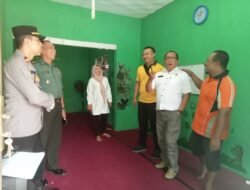 Polsek Dlanggu Polres Mojokerto Patroli Gabungan Survey Penyimpanan Logistik Pemilu 2024