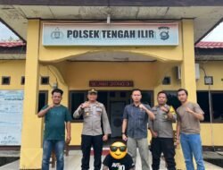 Kanit Reskrim Polsek Tengah Ilir IPDA Alex Pardona SH, Pimpin Operasi Penangkapan Terduga Pelaku Tindak Kekerasan