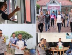 Kapolres Tanggamus Safari Ke Lapas Kotaagung, Pastikan Keamanan Dan Ketertiban TPS Lokasi Khusus  Pemilu 2024