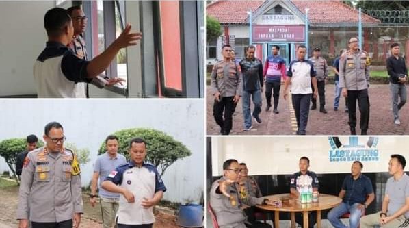 Kapolres Tanggamus Safari Ke Lapas Kotaagung, Pastikan Keamanan Dan Ketertiban TPS Lokasi Khusus Pemilu 2024