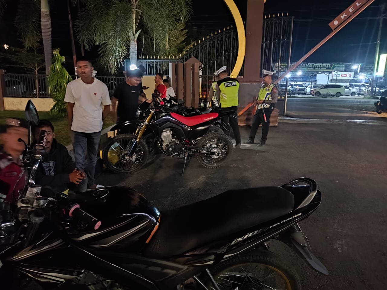 Pelaksanaan Kegiatan Penindakan Dan Pemusnahan Knalpot Brong di Wilayah Hukum Polres Bireuen