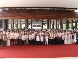 Seribu Anak Yatim Piatu Lantunkan Doa Untuk Kemakmuran Dan Kesejahteraan Sidoarjo