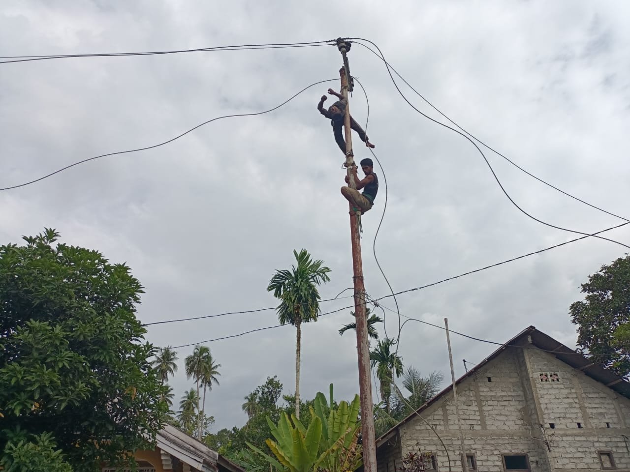 Lalainya Petugas PLN di Desa Amasing Kali Yang Mengakibatkan Terjadinya Laka Kerja Pada Korban