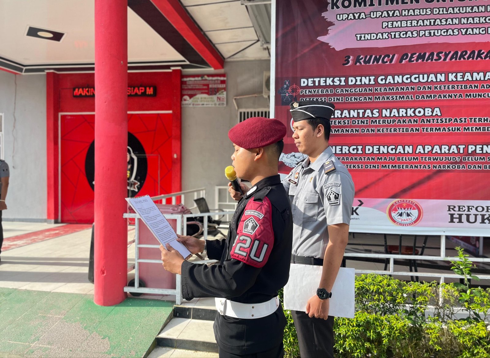 Perkuat Tugas dan Fungsi, Lapas Kelas IIB Idi Rayeuk Laksanakan Apel Bersama Seluruh Pegawai