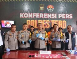 Berhasil Ungkap Kasus Narkoba, Polres Tebo Gelar Konferensi Pers