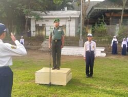 Cegah Kenakalan Remaja, Danramil 0815/14 Dlanggu Bekali Wasbang Ratusan Pelajar