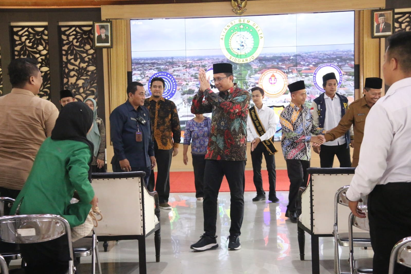 Kukuhkan BEM Delta Sidoarjo, Gus Muhdlor Ajak Mahasiswa Mengabdi Untuk Sidoarjo