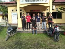 Gerak Cepat tim unit Reskrim Polsek Tengah Ilir, Kurang dari 24 Pelaku Curanmor Berhasil di Amankan