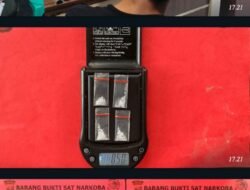 Satresnarkoba Polres Tanggamus Tangkap Pengedar Sabu dan Buru Satu Pelaku